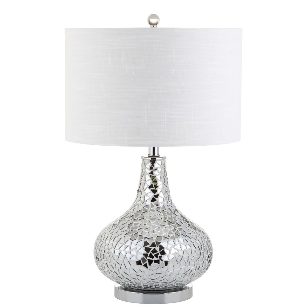 Emilia Mirrored Mosaic LED Table Lamp. Picture 2
