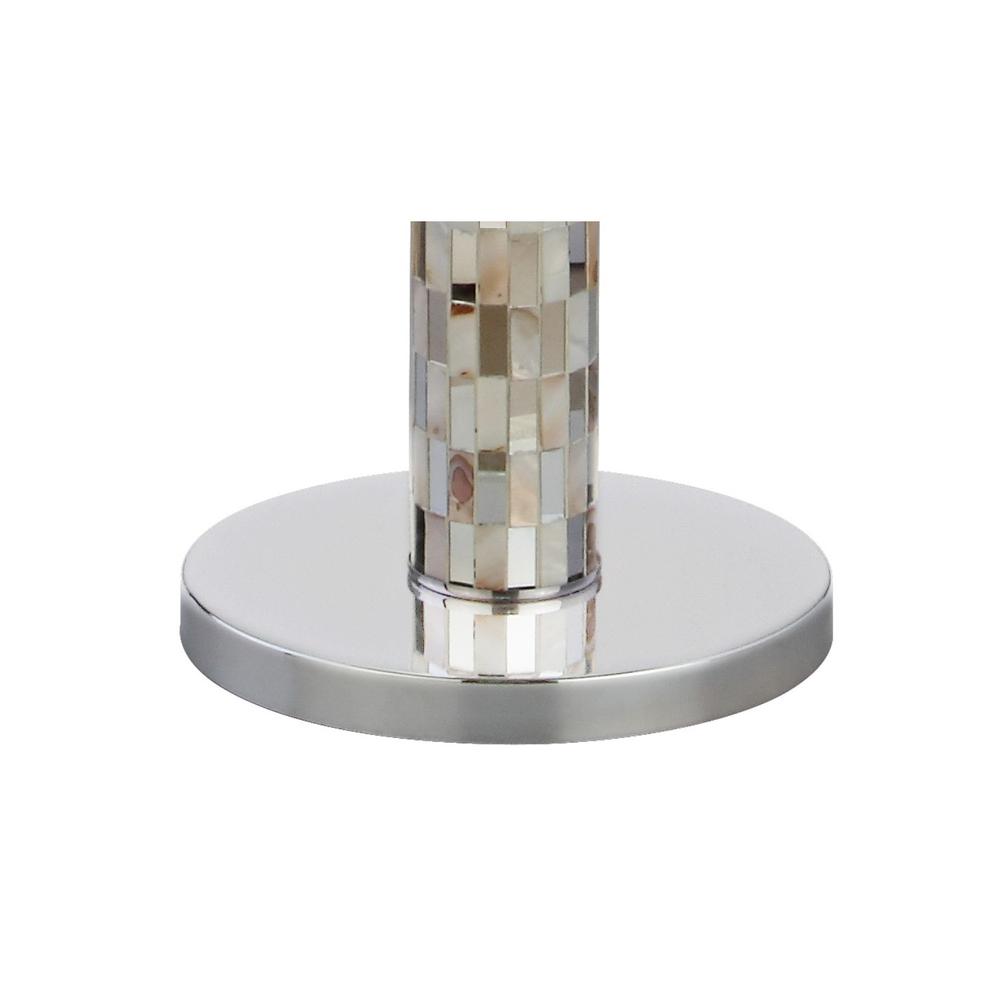 Liam Seashell Mosaic LED Floor Lamp. Picture 4