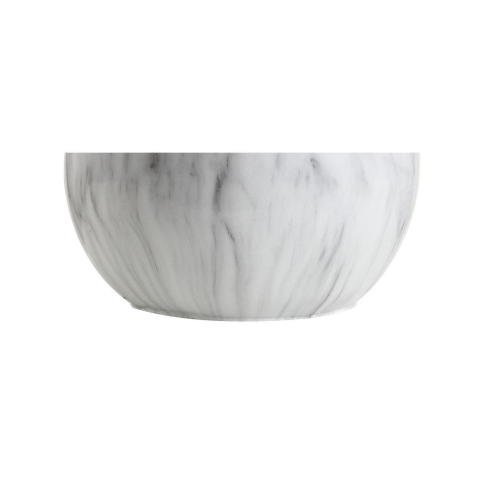 Luna Faux Marble Resin LED Table Lamp. Picture 4