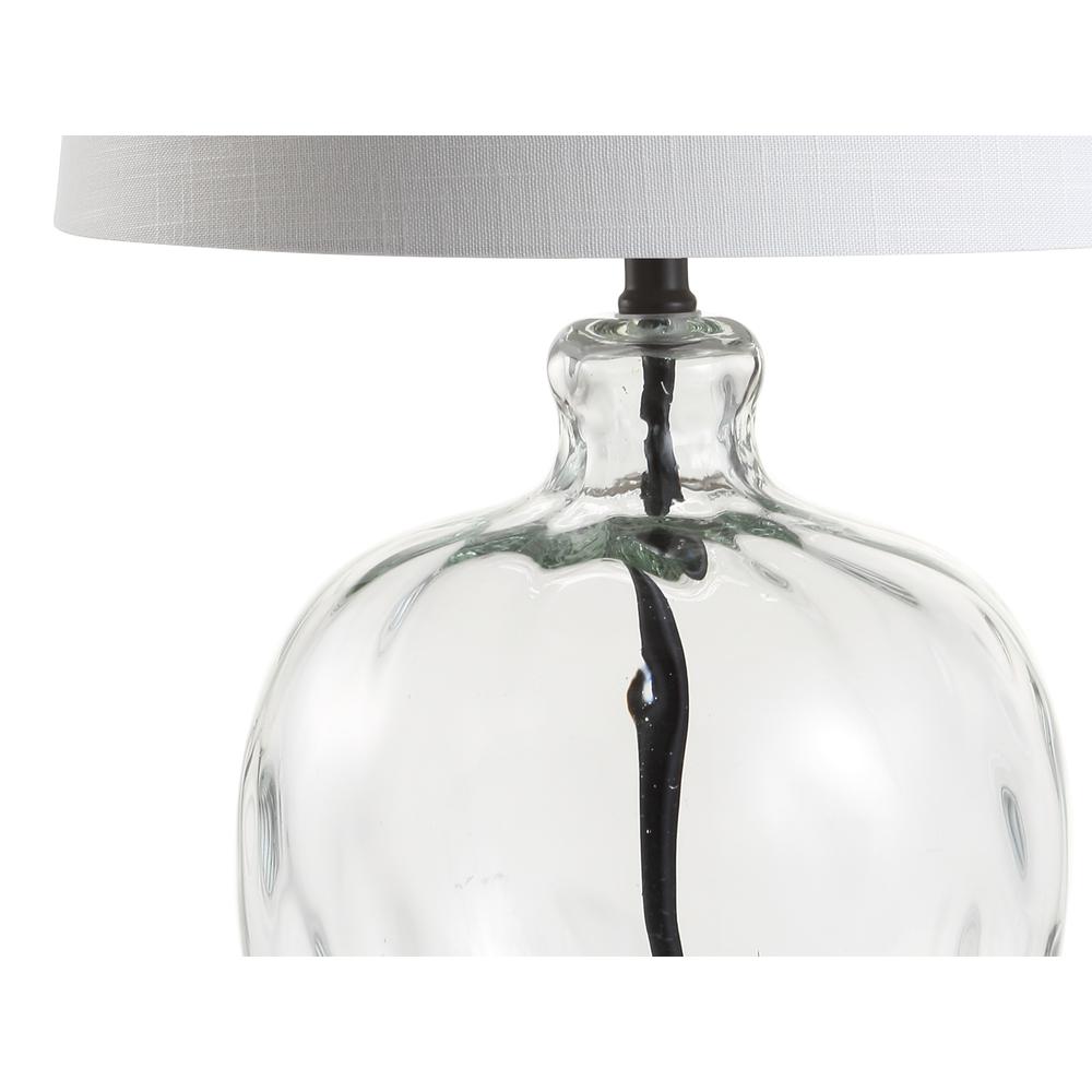 Rae Glassmetal LED Table Lamp. Picture 3