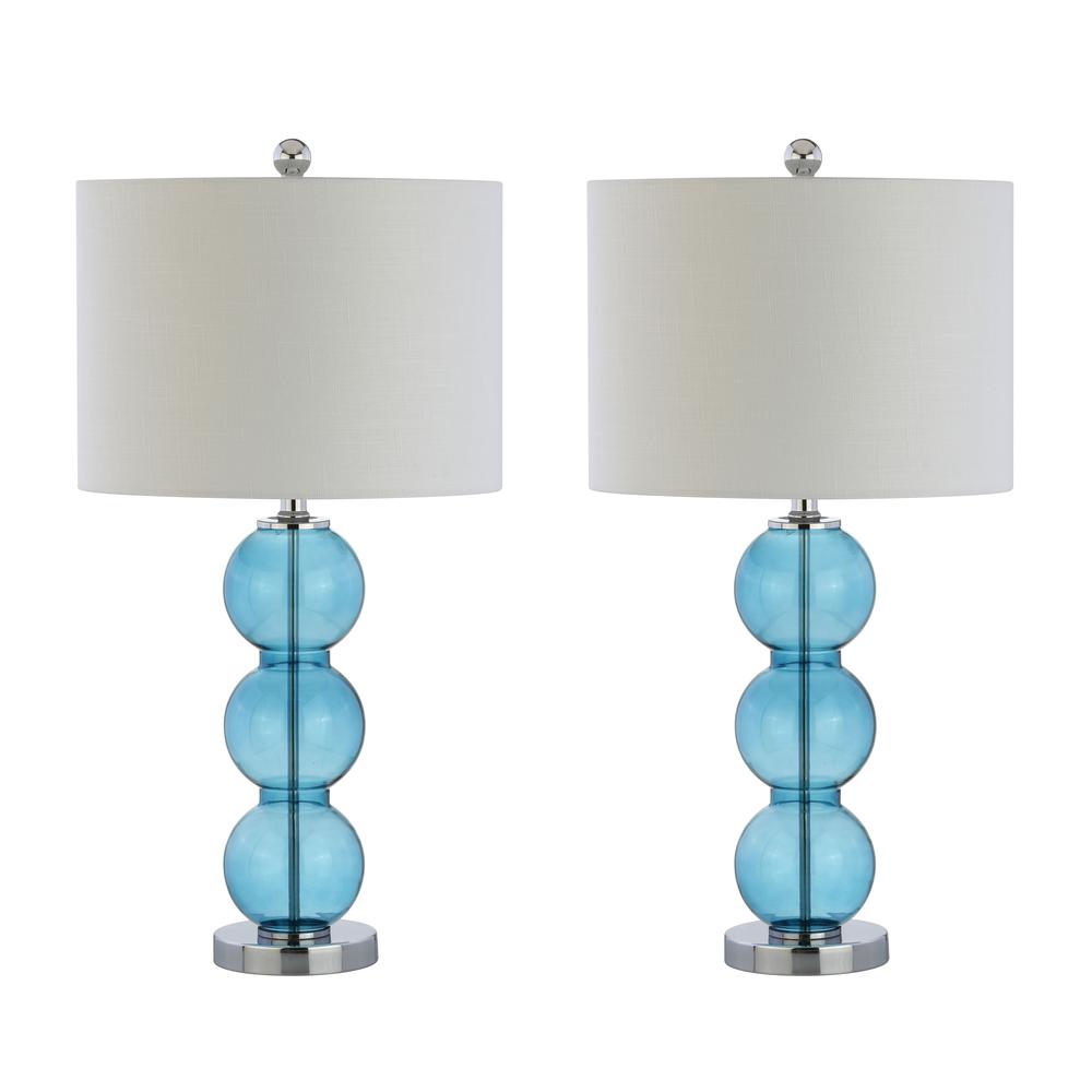 Bella Glass Triple Sphere LED Table Lamp (Set of 2). Picture 2