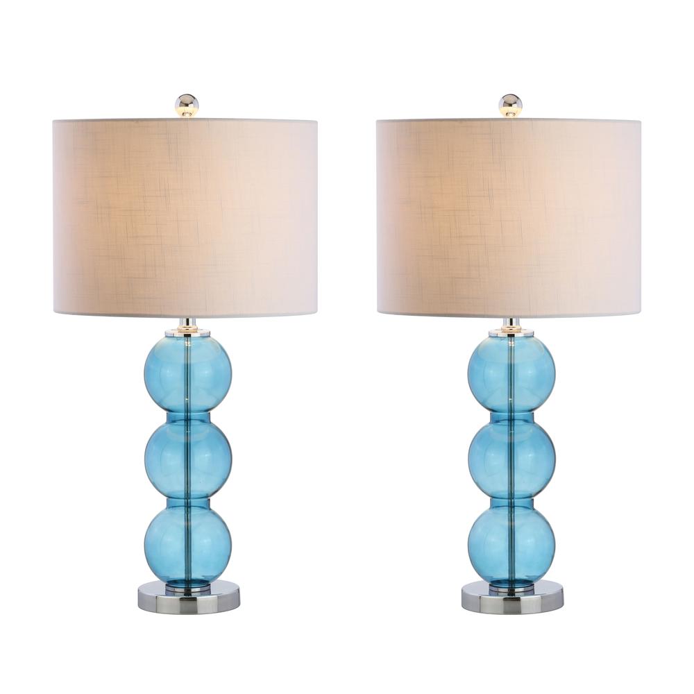 Bella Glass Triple Sphere LED Table Lamp (Set of 2). Picture 1