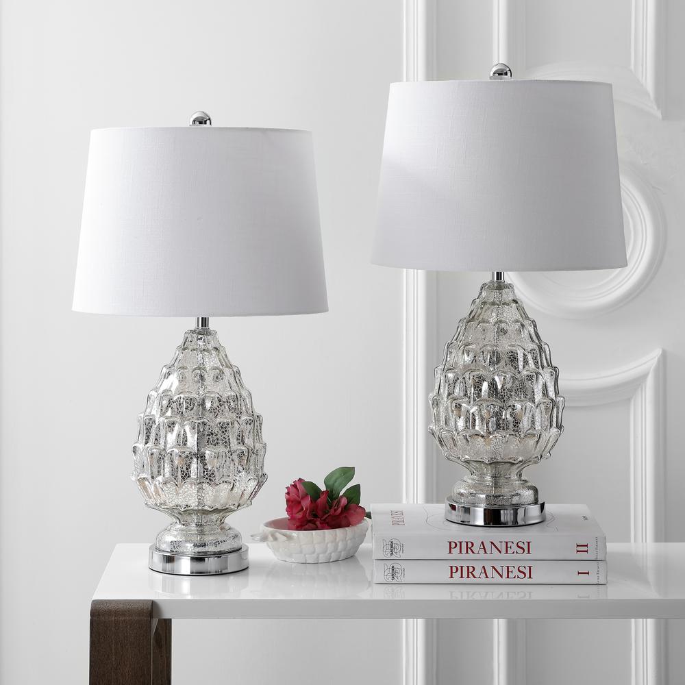 Artichoke Glass Led Table Lamp (Set Of 2). Picture 6