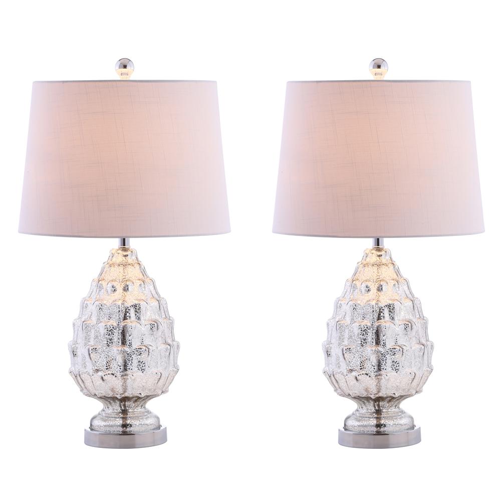 Artichoke Glass Led Table Lamp (Set Of 2). Picture 1