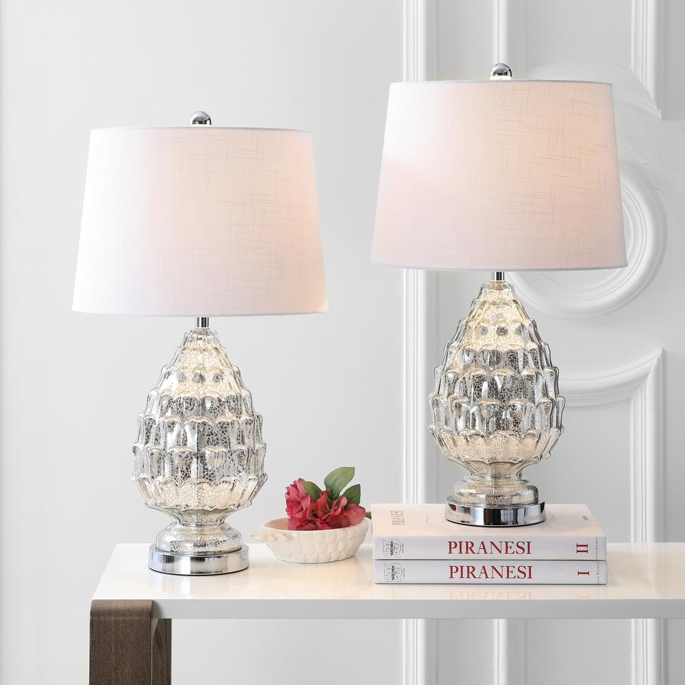 Artichoke Glass Led Table Lamp (Set Of 2). Picture 5