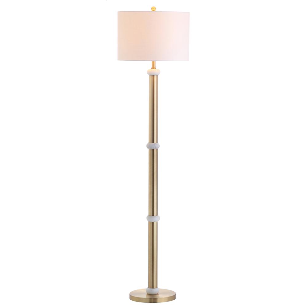 Gregory Metal/Marble LED Floor Lamp. Picture 5
