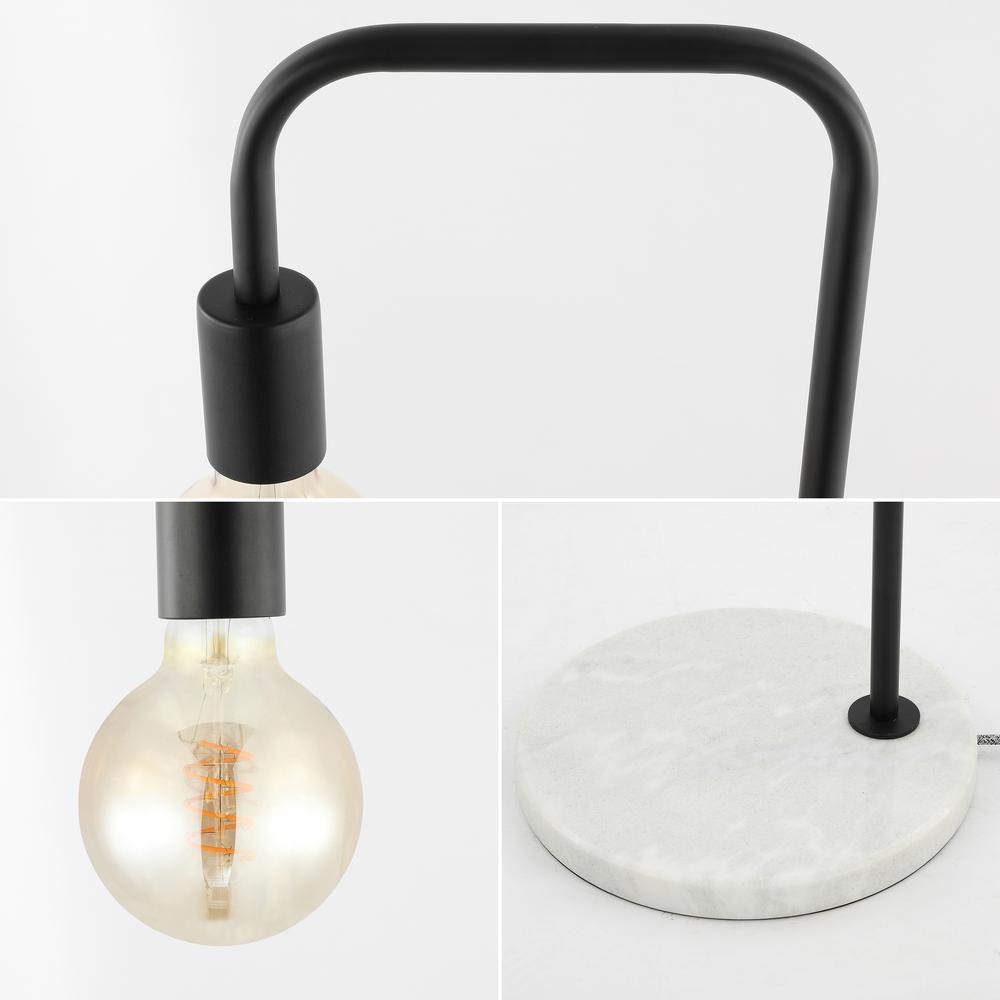 Edris Industrial Designer Metal Led Task Lamp With Usb Charging Port. Picture 3