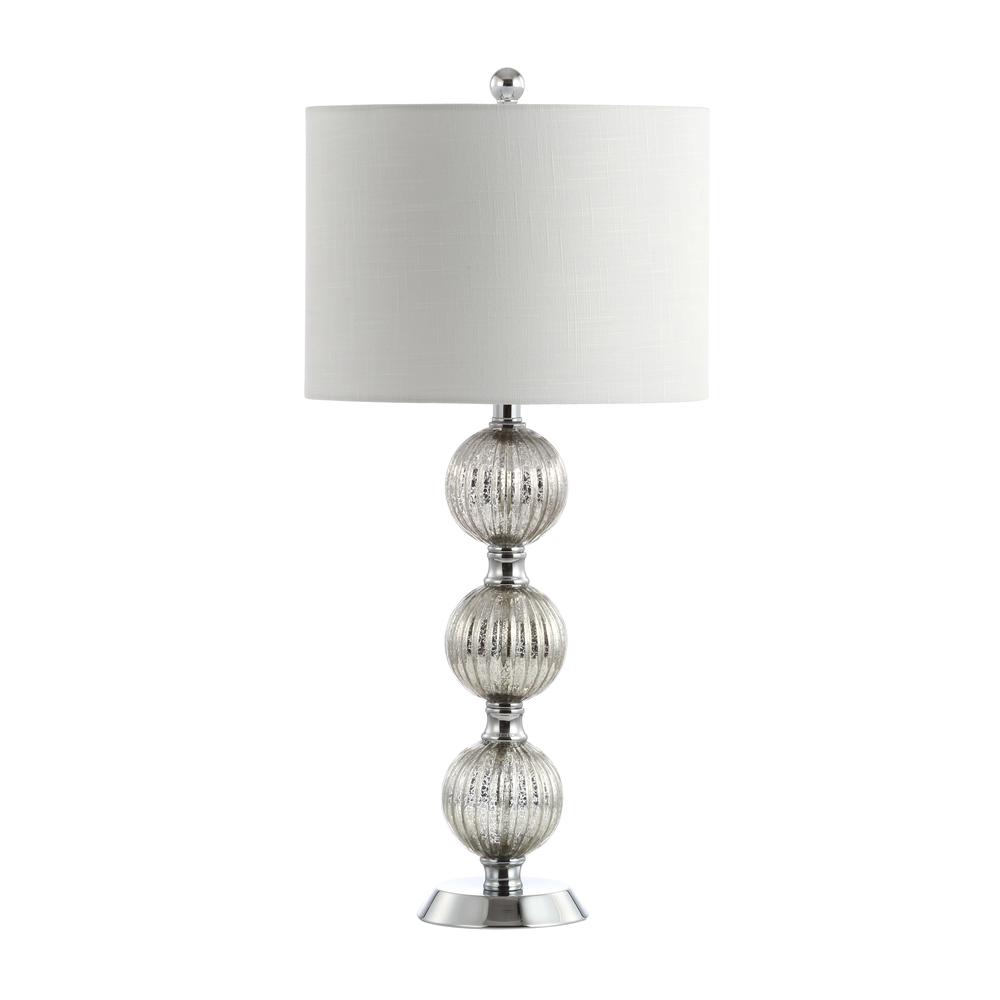 Rita Silvered Orbs Glassmetal LED Table Lamp. Picture 2