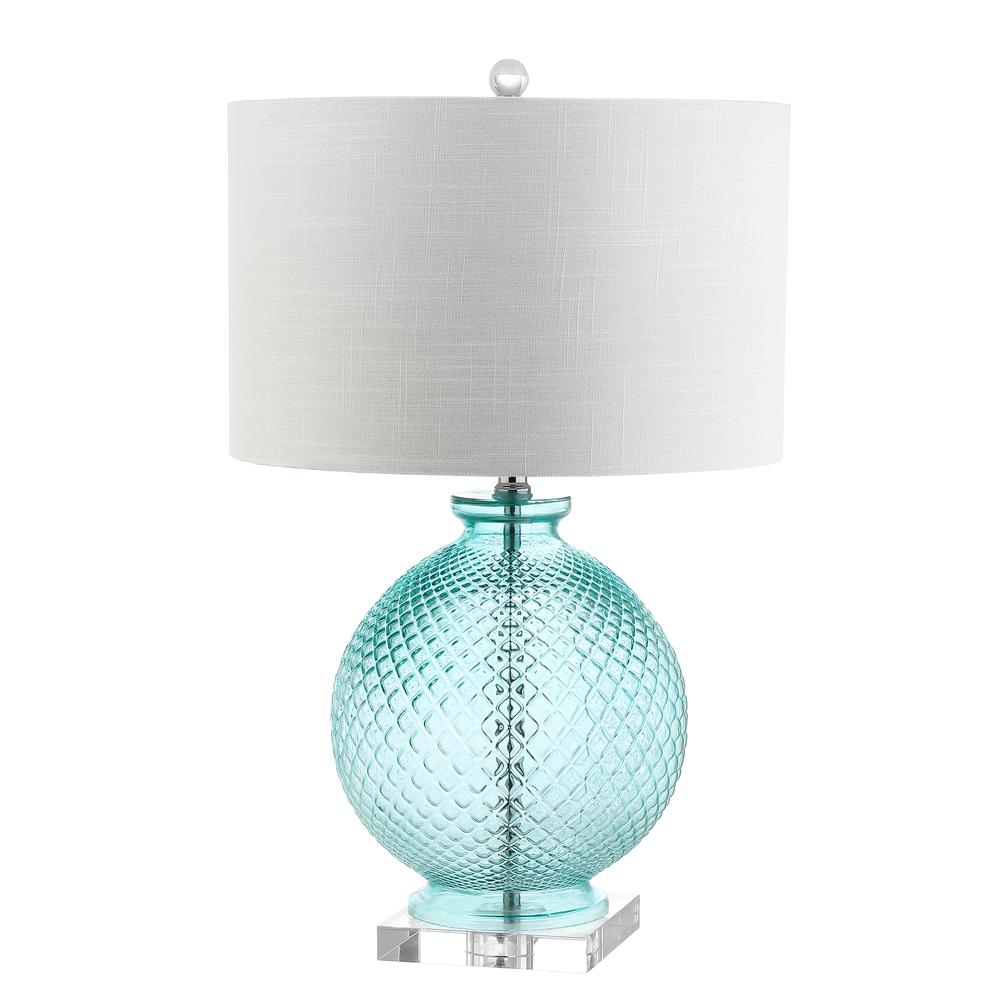 Estelle Glass and Crystal LED Table Lamp. Picture 2