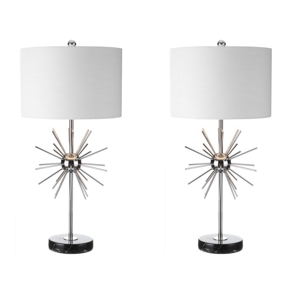 Aria Metal/Marble LED Table Lamp (Set of 2). Picture 2
