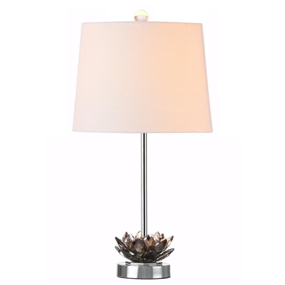 Amelia Lotus Crystal LED Table Lamp. Picture 1