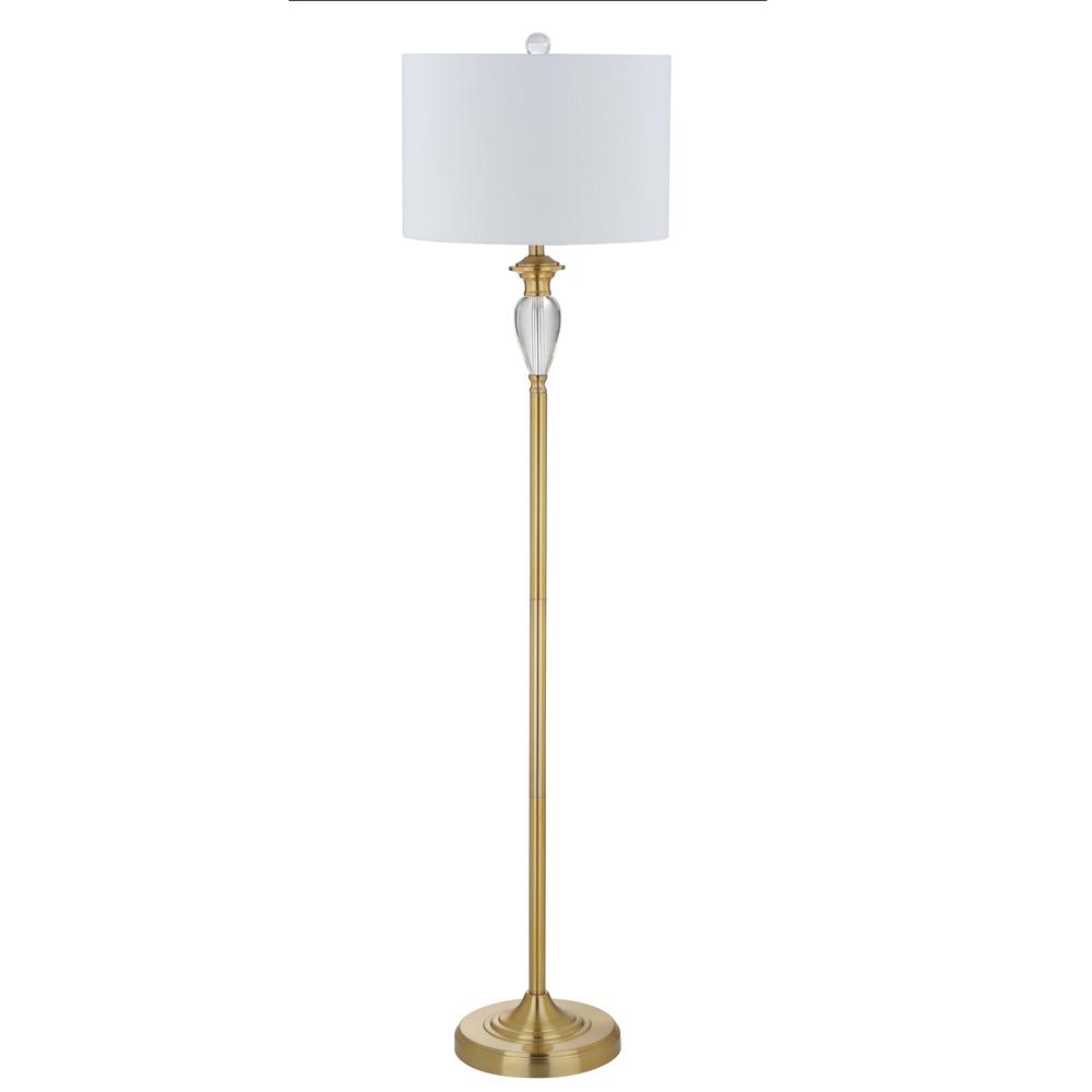 Evelyn Crystal Metal LED Floor Lamp. Picture 2