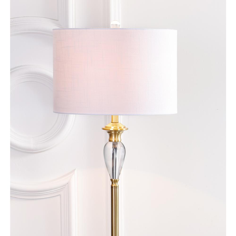 Evelyn Crystal Metal LED Floor Lamp. Picture 10