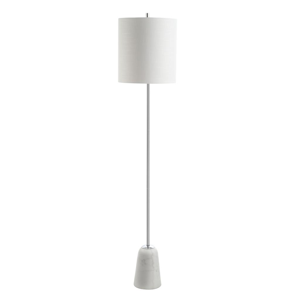 Lincoln Marble/Metal LED Floor Lamp. Picture 2