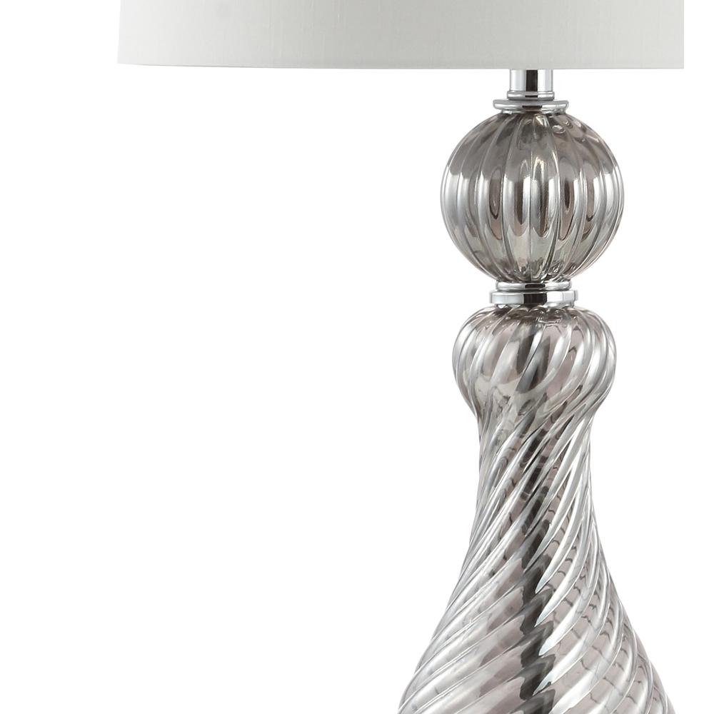 Murano Swirled Crystalglass LED Table Lamp. Picture 5