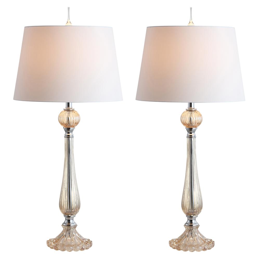 Chloe Glass LED Table Lamp (Set of 2). Picture 1