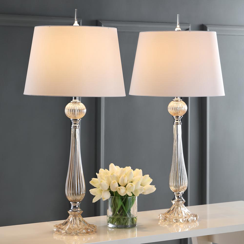Chloe Glass LED Table Lamp (Set of 2). Picture 5