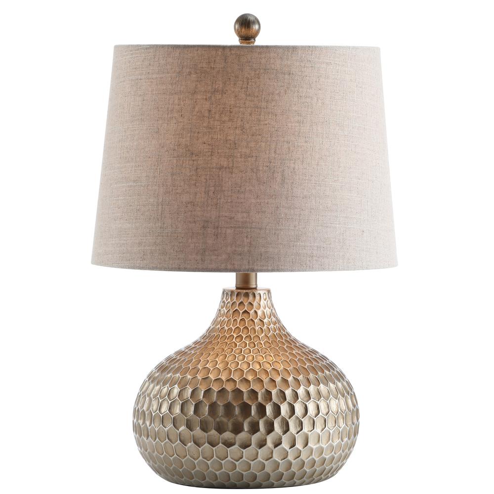 Bates Honeycomb LED Table Lamp. Picture 1