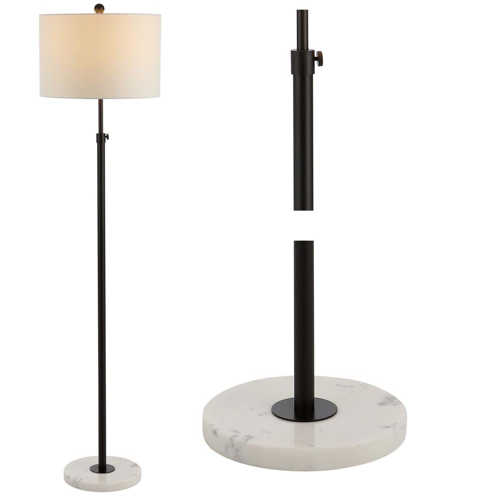 June Adjustable Metal/Marble LED Floor Lamp. Picture 7