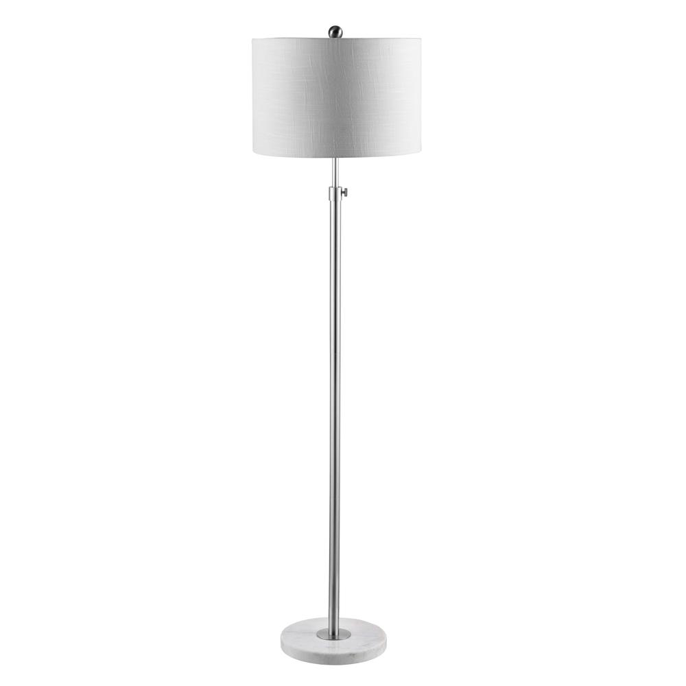 June Adjustable Metal/Marble LED Floor Lamp. Picture 2