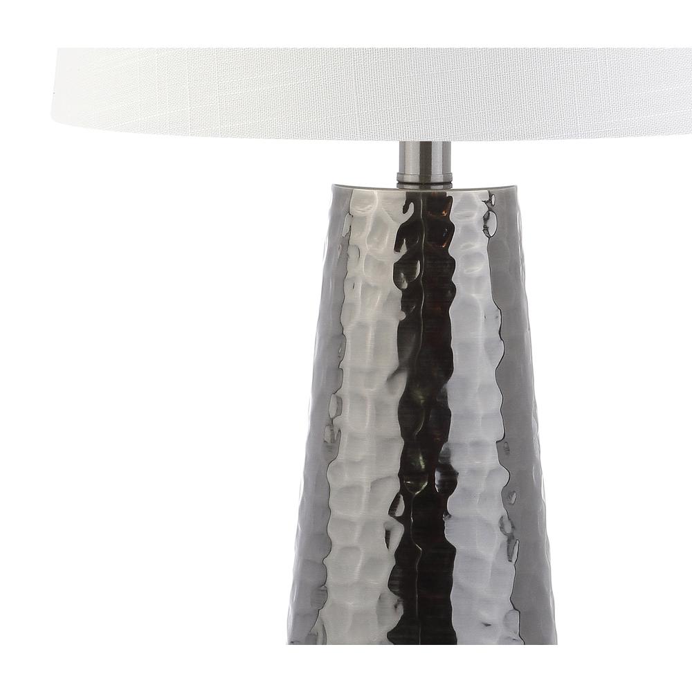 Wells Hammered Metal LED Table Lamp. Picture 3