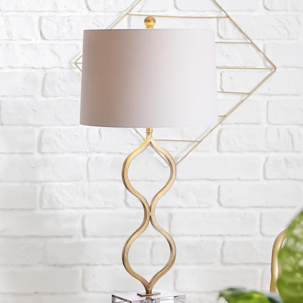 Levi Metal/Crystal LED Table Lamp. Picture 7