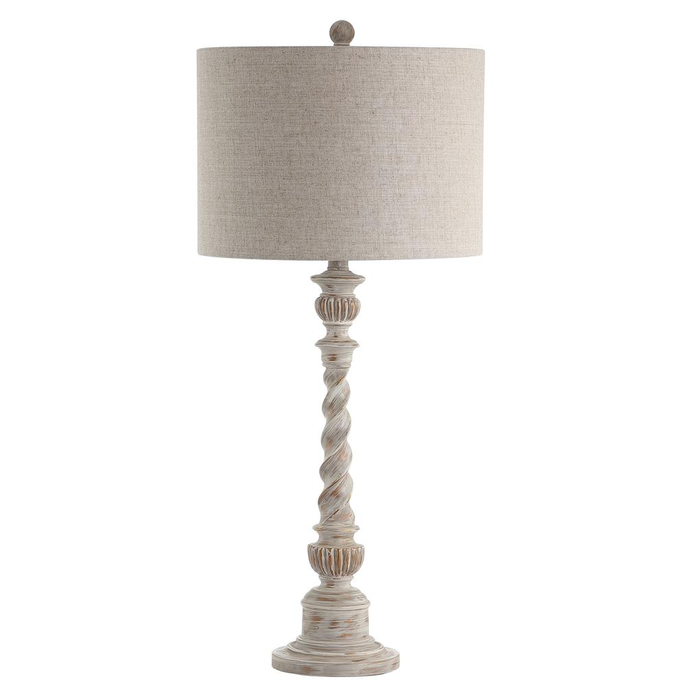 Regent Rustic Resin LED Table Lamp. Picture 2