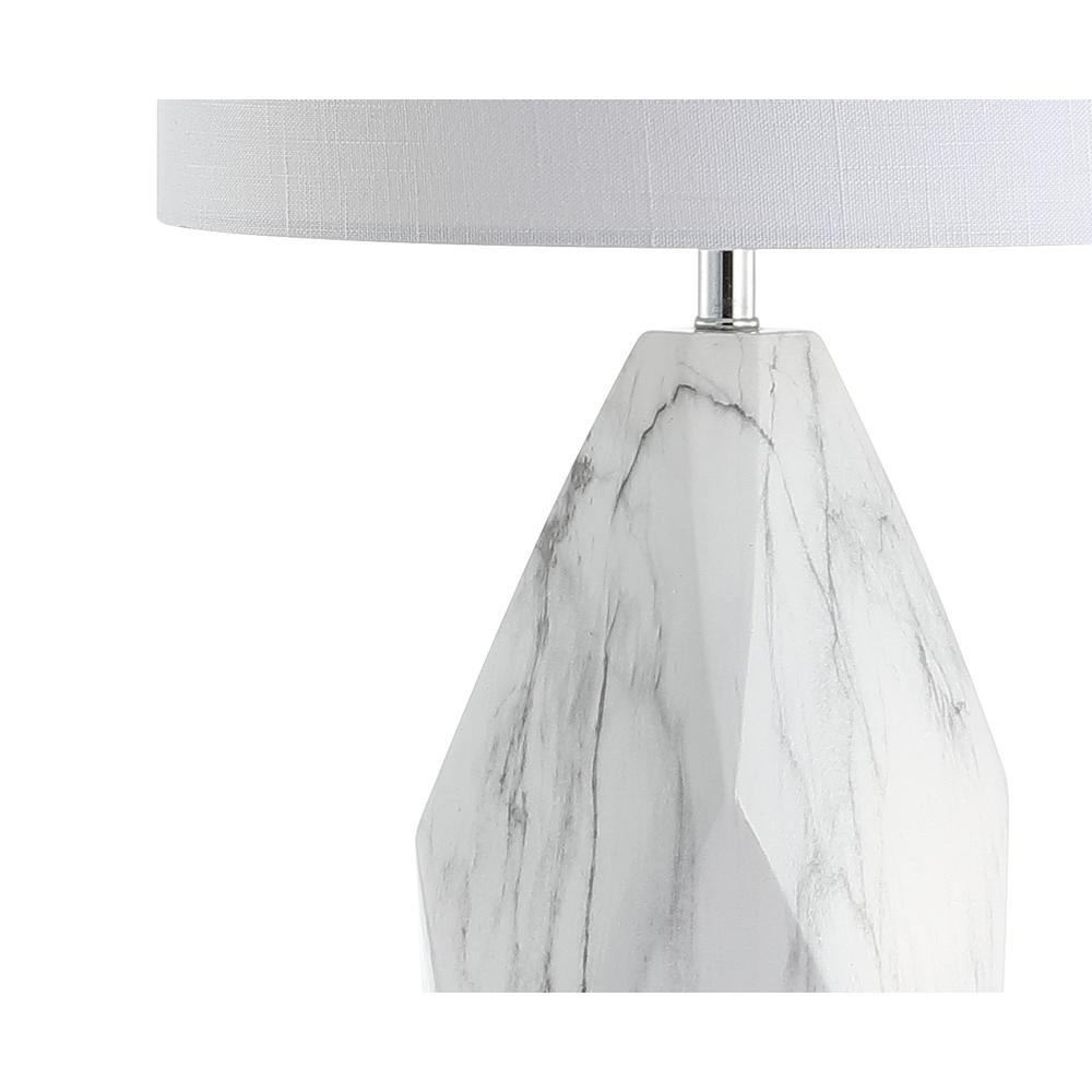 Oslo Ceramic Marblecrystal LED Table Lamp. Picture 3