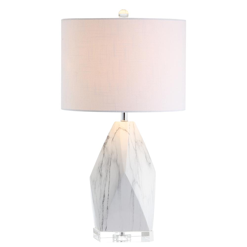Oslo Ceramic Marblecrystal Led Table Lamp. Picture 1