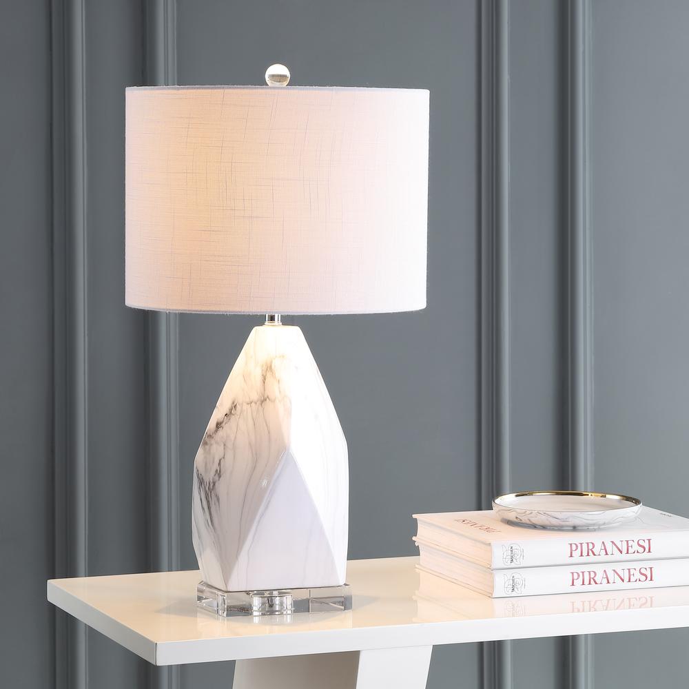 Oslo Ceramic Marblecrystal Led Table Lamp. Picture 5