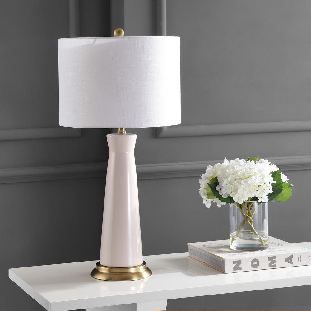 Hartley Ceramic Column Led Table Lamp. Picture 6