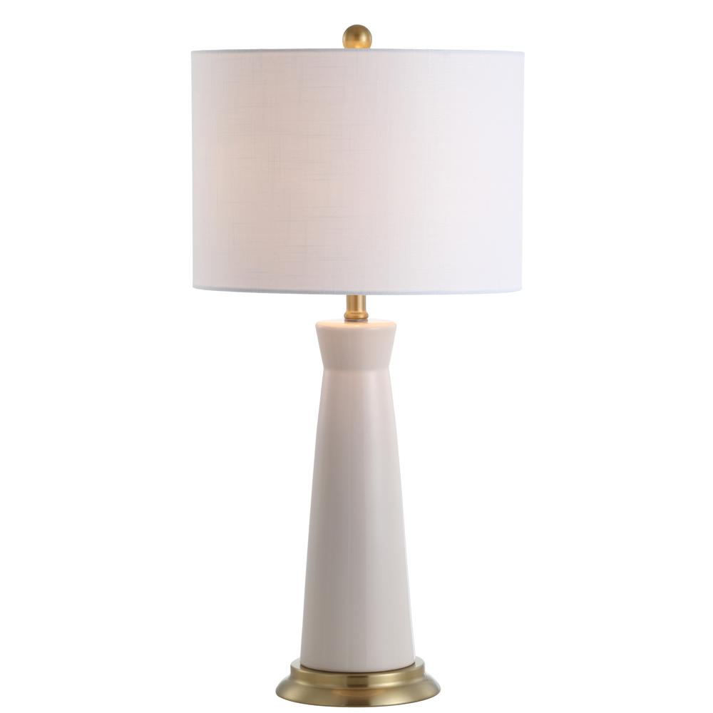 Hartley Ceramic Column LED Table Lamp. Picture 1