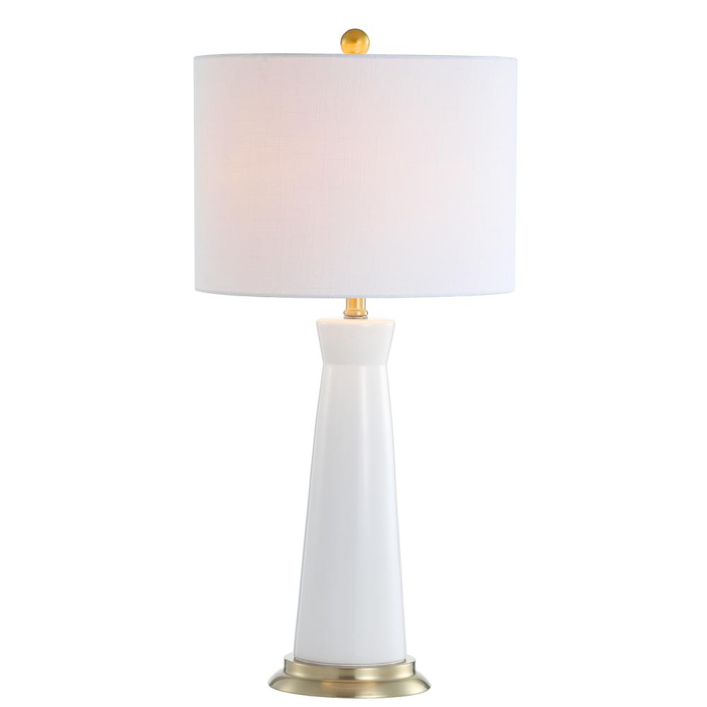Hartley Ceramic Column LED Table Lamp. Picture 1