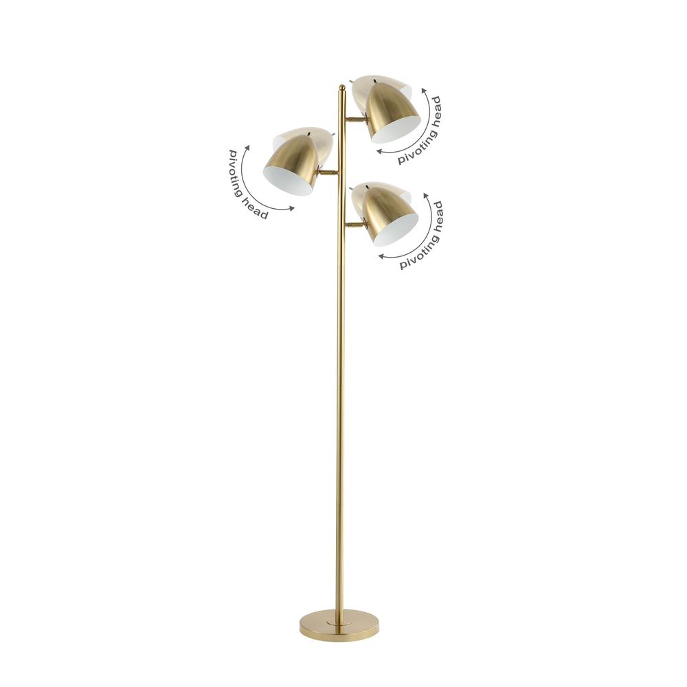Billy Modern Contemporary Iron LED Floor Lamp. Picture 4