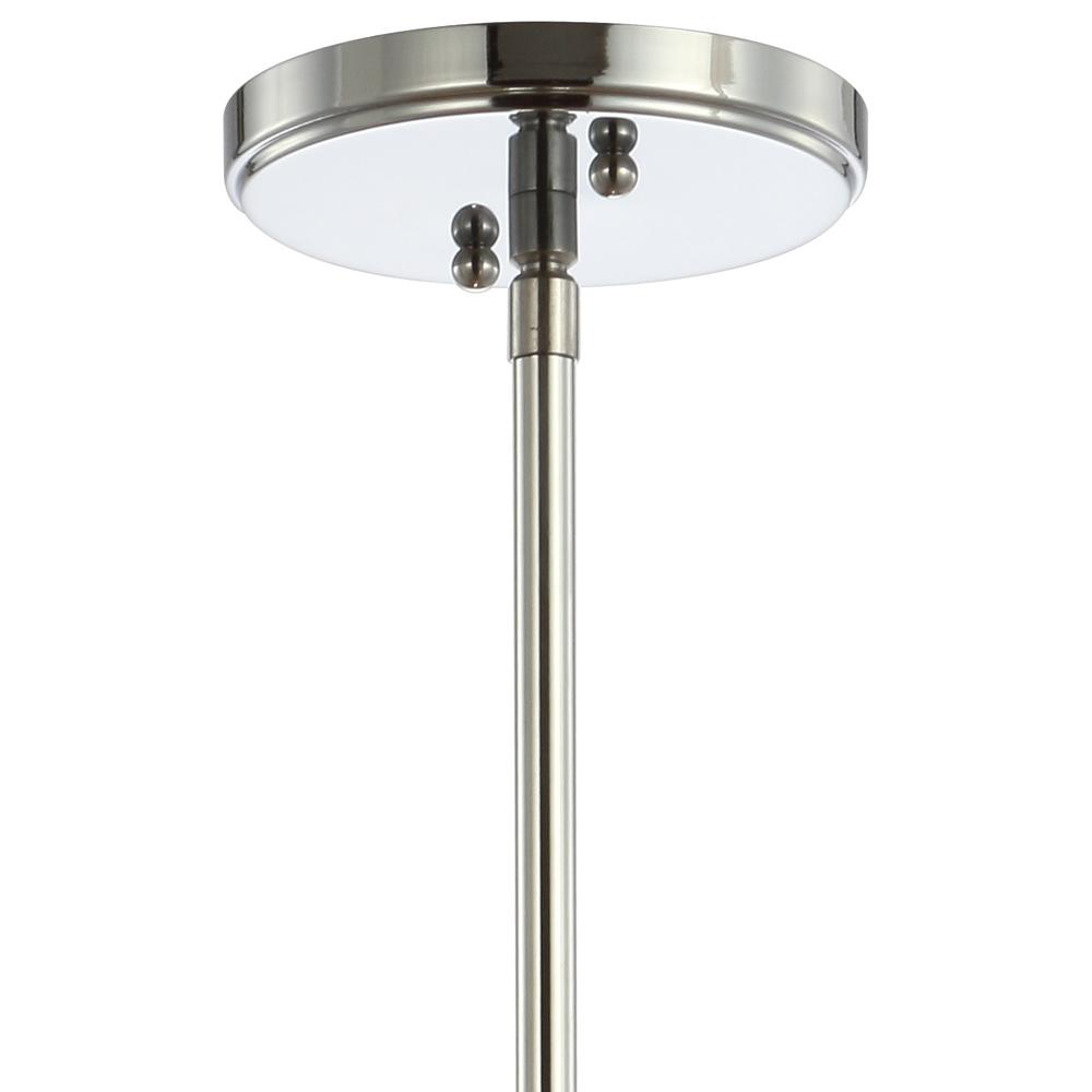 Kurtz Adjustable Drop Metal/Glass LED Pendant. Picture 4