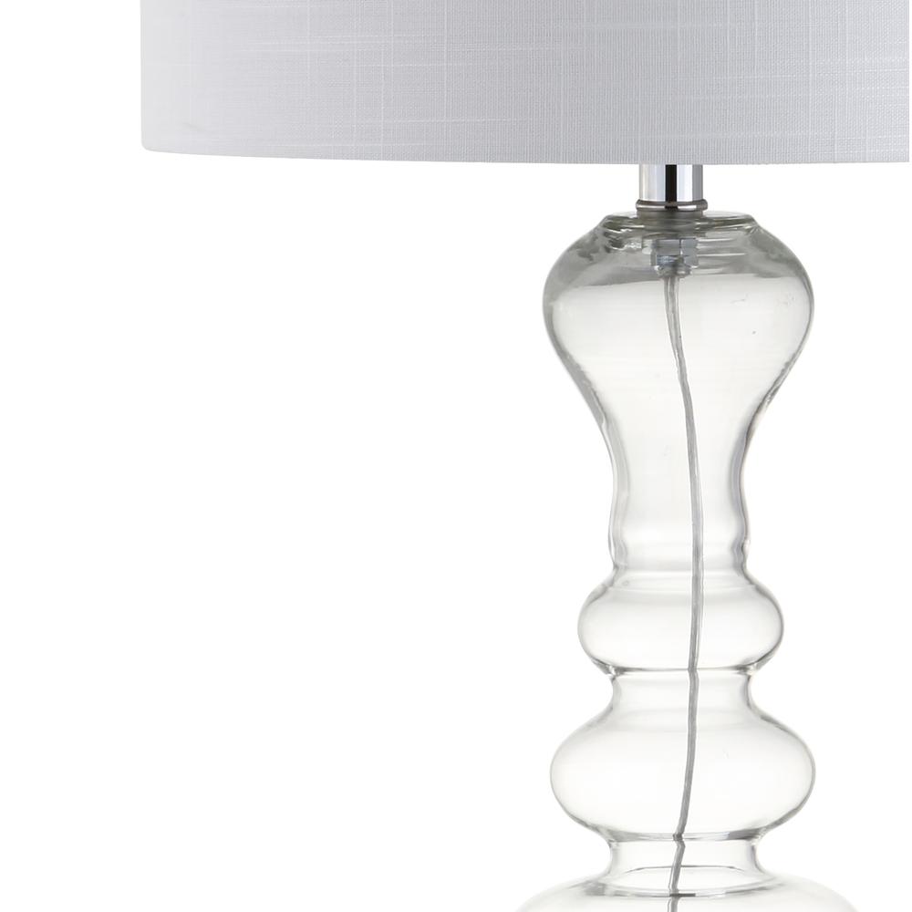 Madeline Curved Glass LED Table Lamp. Picture 5