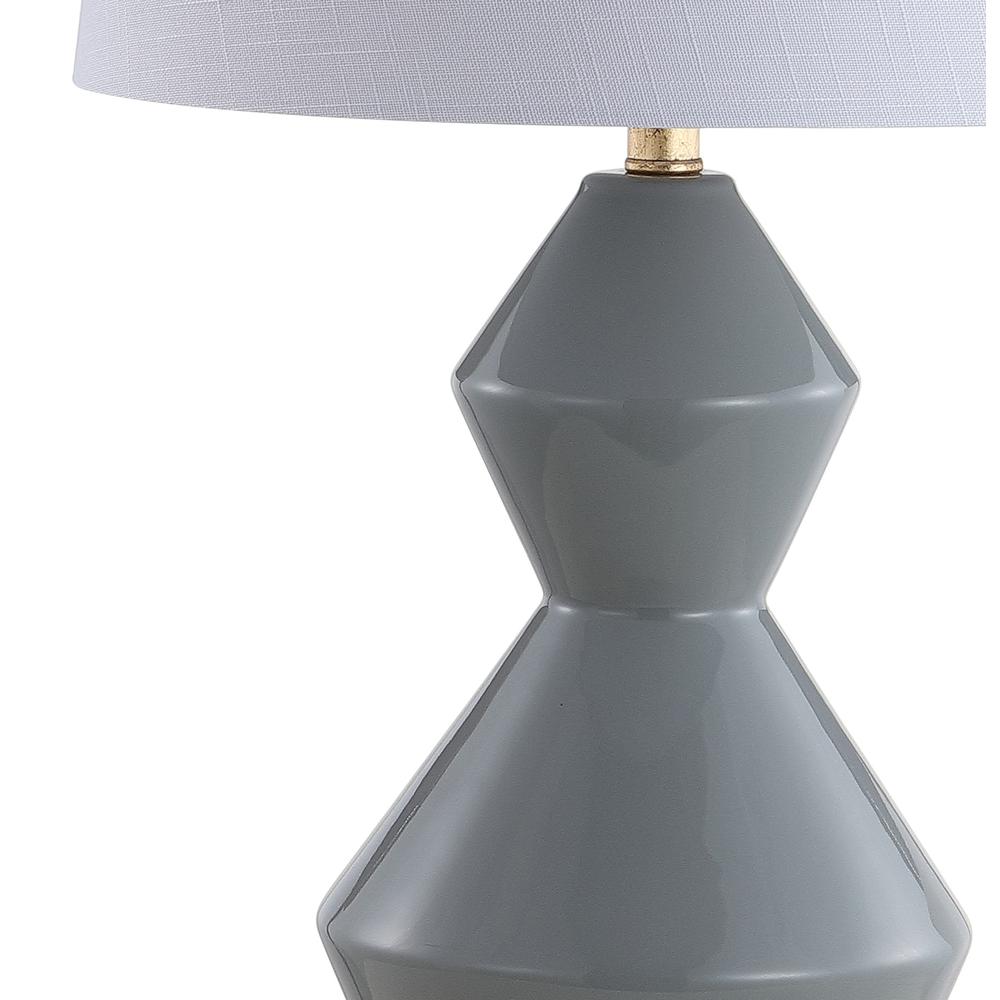 Alba Geometric Ceramicmetal LED Table Lamp. Picture 3