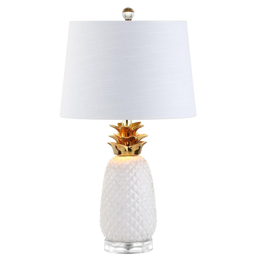 Pineapple Ceramic LED Table Lamp. Picture 1