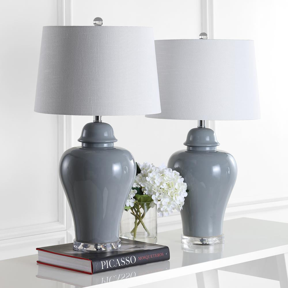 Winnie Ceramic Urn Led Table Lamp (Set Of 2). Picture 6
