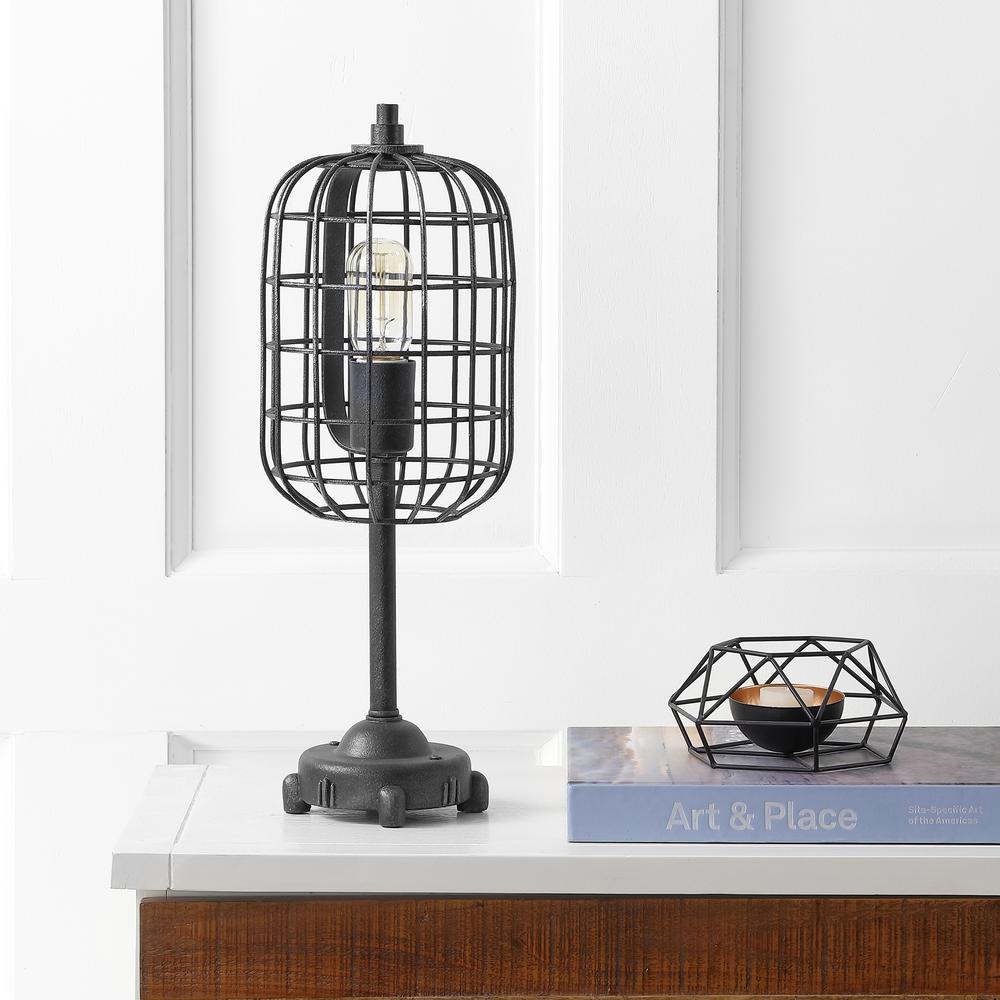 Odette Industrial Metal Table Lamp. Picture 6