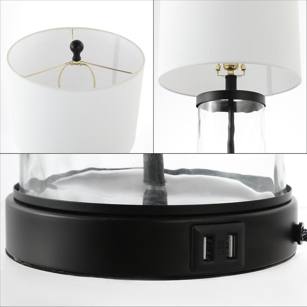 Charlotte Minimalist Designer Iron/Resin Oval Shade Led Table Lamp. Picture 7
