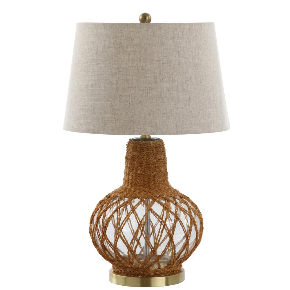 Joseph Glass Rope LED Table Lamp. Picture 2