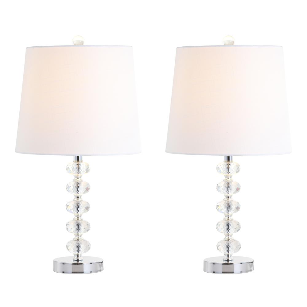 Kevin Glassmetal LED Table Lamp (Set of 2). Picture 1