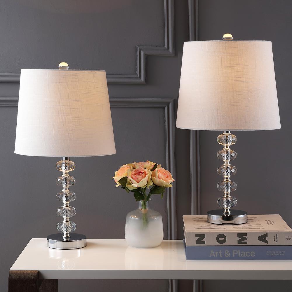 Kevin Glassmetal LED Table Lamp (Set of 2). Picture 7