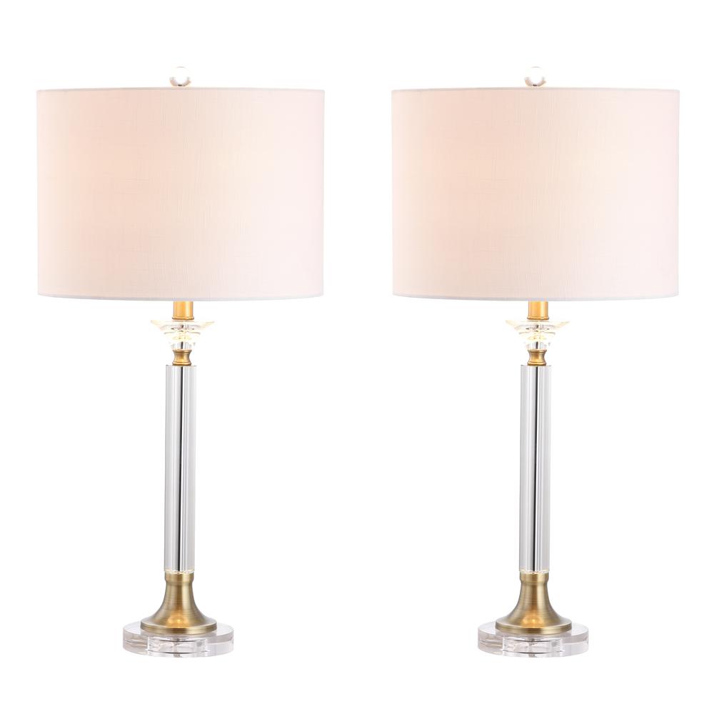 Mark Crystal/Metal LED Table Lamp (Set of 2). Picture 1