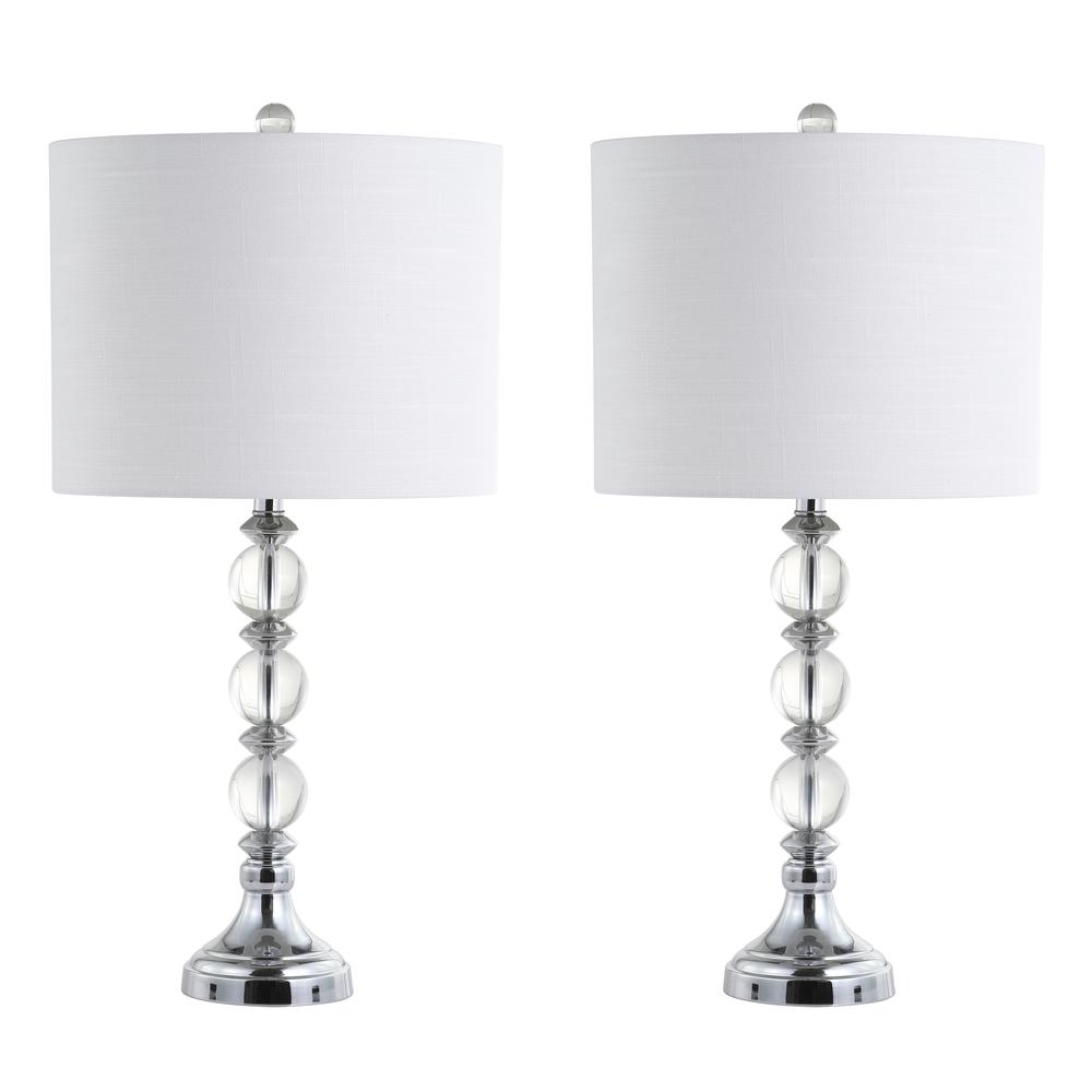 Paul Crystal/Metal LED Table Lamp (Set of 2). Picture 2