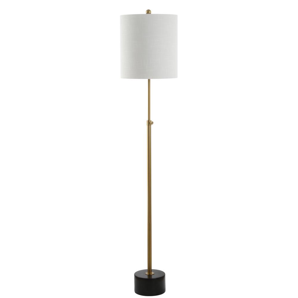 Crosby Adjustable Height Metal LED Floor Lamp. Picture 2
