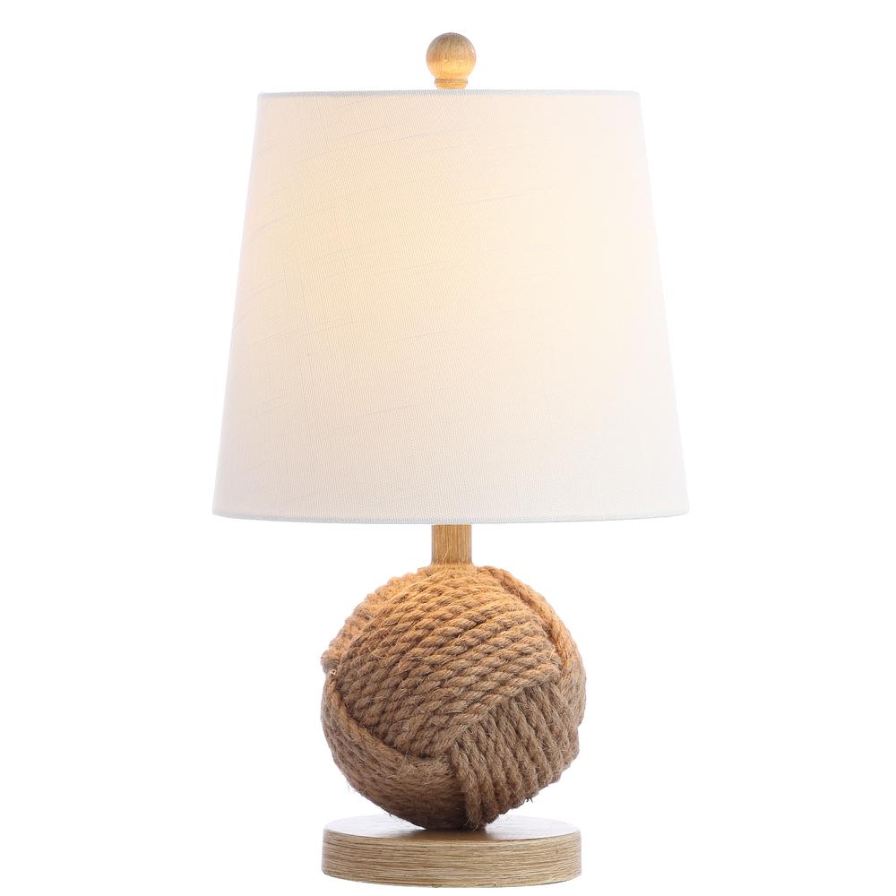 Monkey Fist Rope Ball LED Table Lamp. Picture 1
