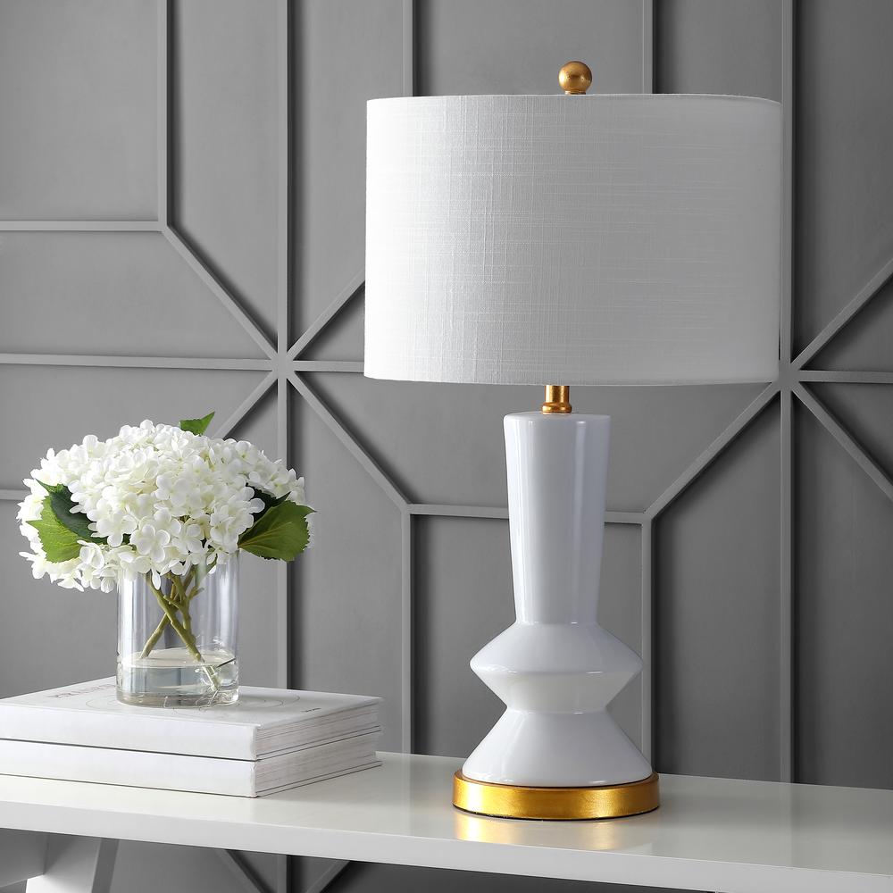 Ziggy Ceramiciron Contemporary Glam LED Table Lamp. Picture 6