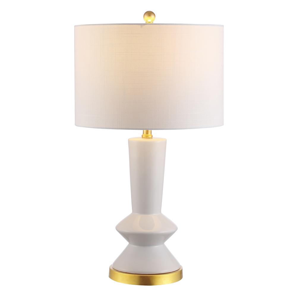 Ziggy Ceramiciron Contemporary Glam LED Table Lamp. Picture 1
